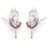 Dasha - Pink Crystal Earrings