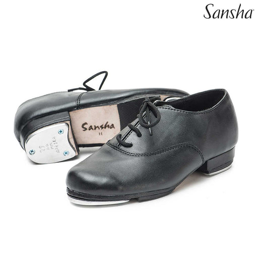 Ladies Sansha Tee-Oscar Tap Shoe - Black