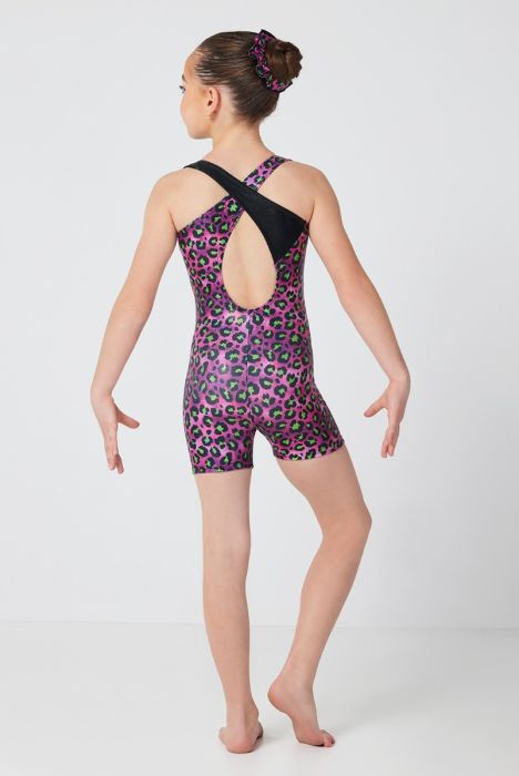 Mondor - Child's Cheetah Gymnastics Biketard