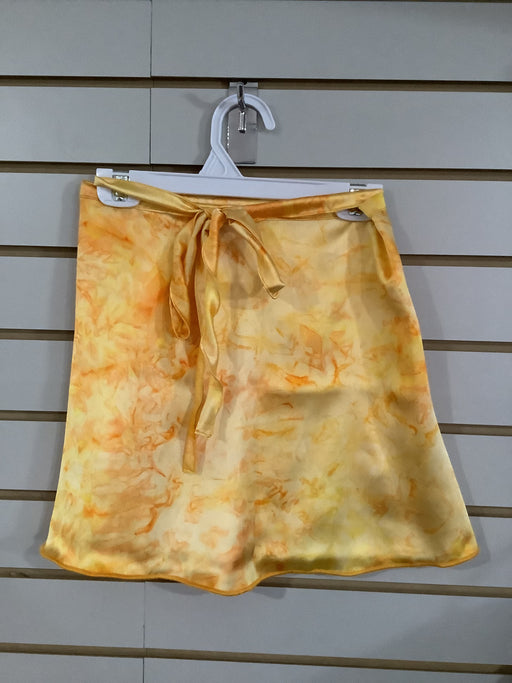 Child's Wrap Skirt - Yellow Tie Dye