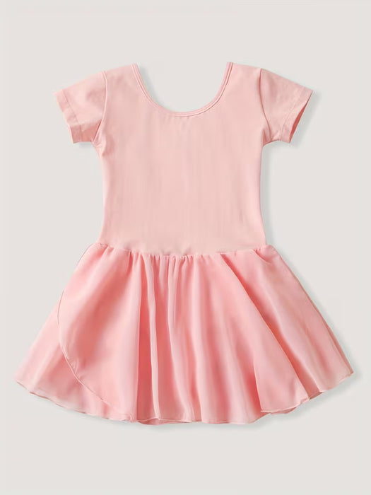 Girls Dance Dress with Criss Cross Straps on Back