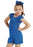 WEISSMAN - Adult Medium Midi Top and Overalls Costume - NEW