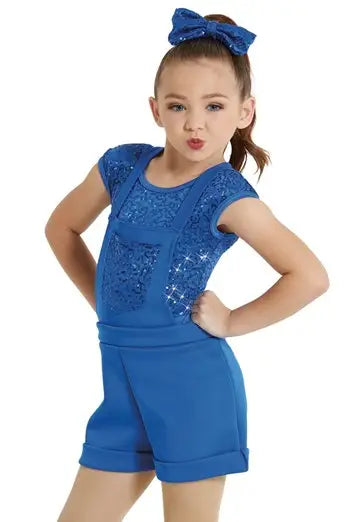 WEISSMAN - Adult Medium Midi Top and Overalls Costume - NEW
