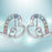 Acro/Gymnastics Heart Earrings