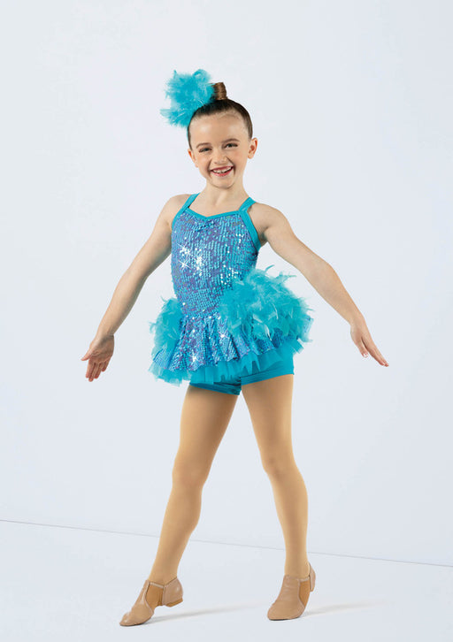 WEISSMAN - Child's Small Name Game Turquoise Costume - NEW **