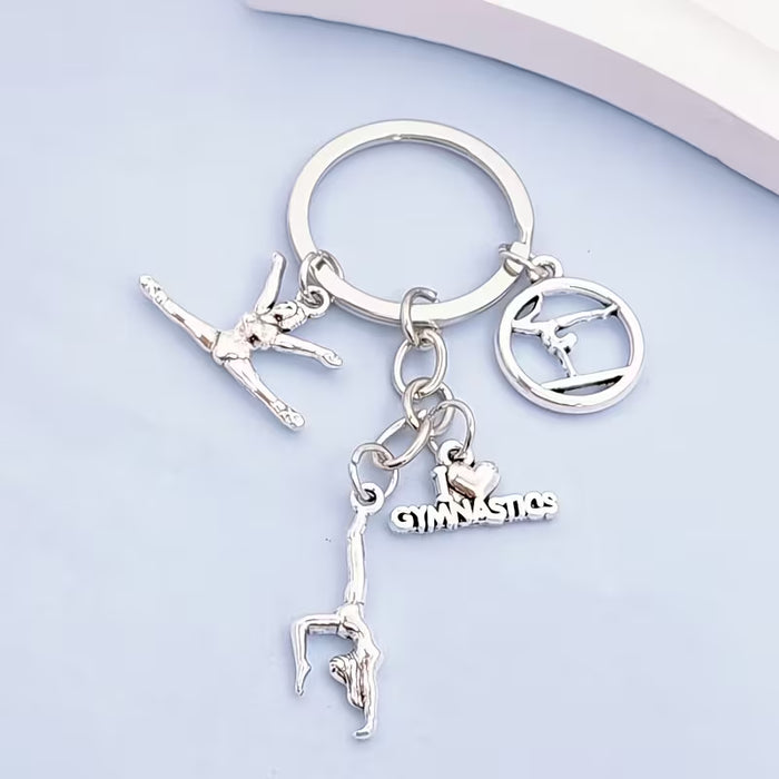 Gymnastics Keyring