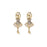 Gold Ballerina Earrings