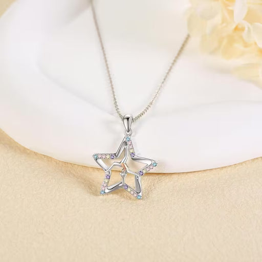 Gymnastics Star Shaped Necklace