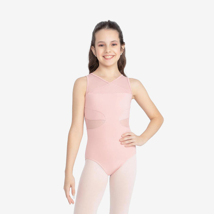 SoDanca - Child's Zaya Leotard - Petal Pink
