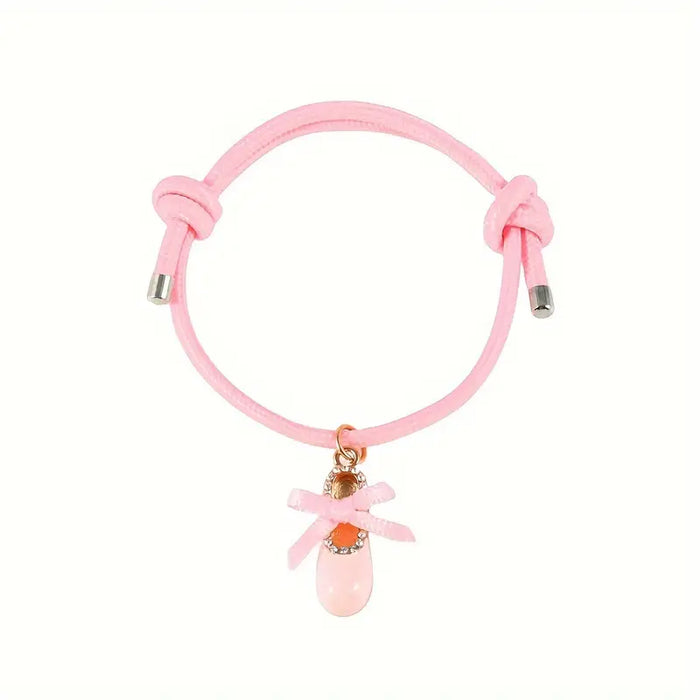 Ballet Shoe Charm Bracelet