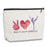 Peace Love Gymnastics Makeup Bag