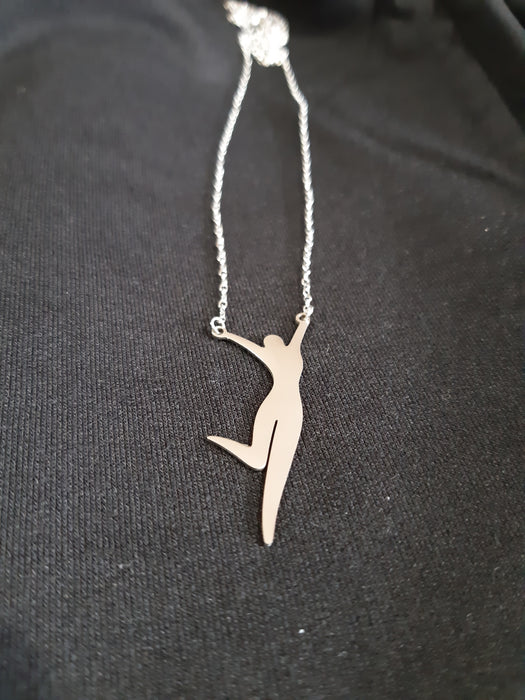 Dance Necklace - silver