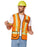 Adult Small Construction Worker Costume - New **