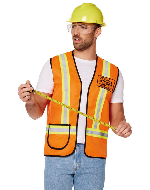 Adult Small Construction Worker Costume - New **
