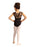 Danznmotion - Kids Gillian V-Neck Bow Print Leotard - Cornflower Blue