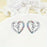 Ballerina in Heart Earrings