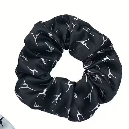 Gymnastics/Acro Hair Scrunchie - Black