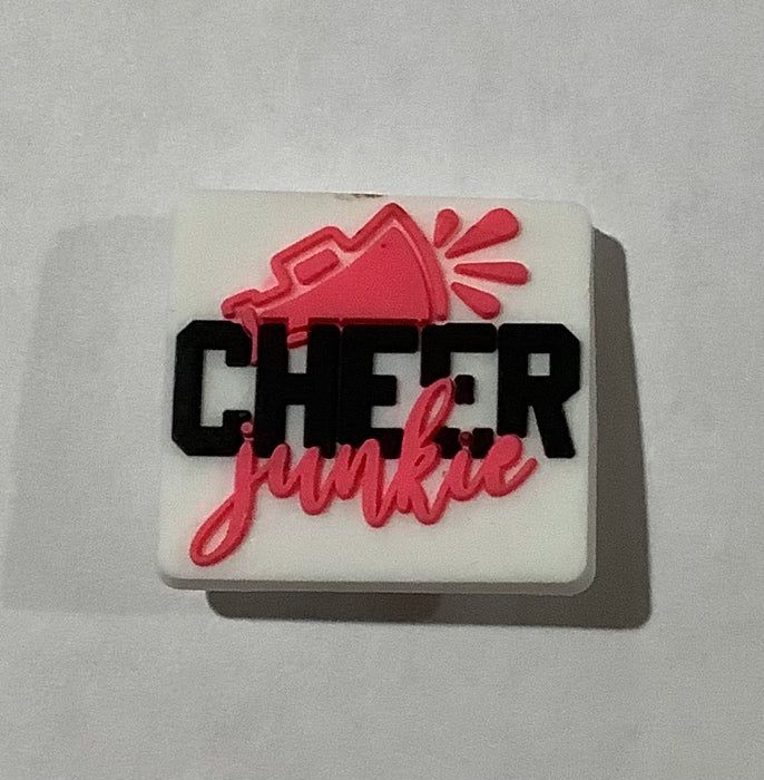 Jibbitz Cheer Junkie Pink