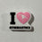 Jibbitz Gymnastics Pink Heart