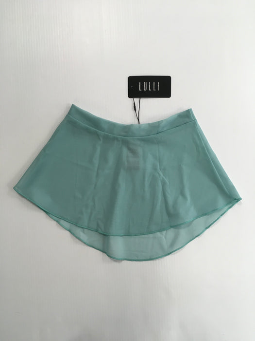 Lulli - Child's Pull On Mesh Skirt Alisa - Nile Blue