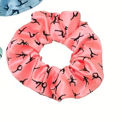 Gymnastics/Acro Hair Scrunchie - Pink