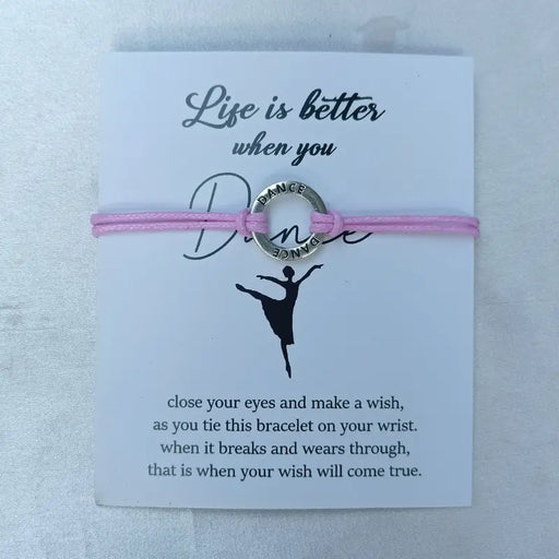 Dance Bracelet - Pink or Purple