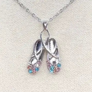 Ballet Shoes Necklace