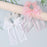 Organza Scrunchie - White or Light Pink
