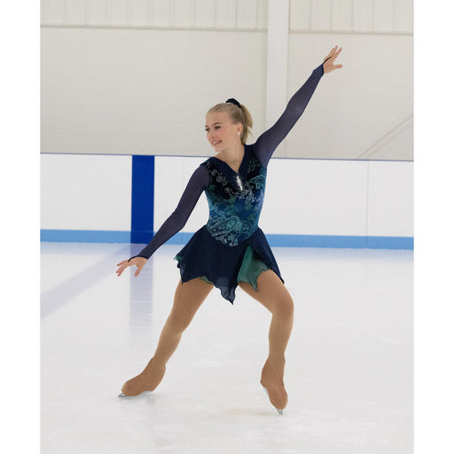 Jerry's - Adult Sapphire and Emerald Skating Dress - Medium