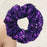 Purple Sequin Scrunchie