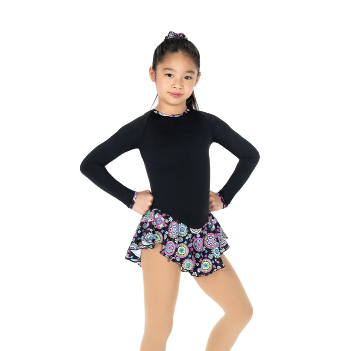 Jerry's - Child's Happy Fleece Dress – Black Medallion - 12/14