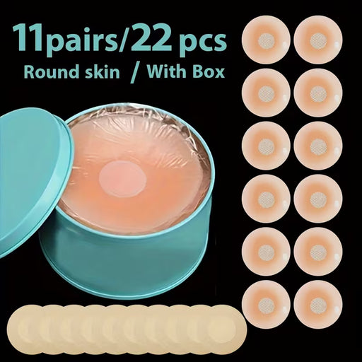 Disposable and Reusable Nipple Coves in Aqua Tin
