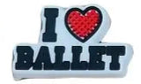 Jibbitz - I Love Ballet