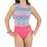 DNA - Child's Switch Split Tank Print Leotard - Gala