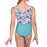 DNA - Adult Switch Split Tank Print Leotard- Lush