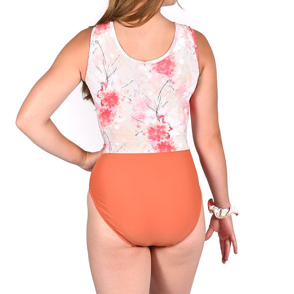DNA - Adult Switch Split Tank Print Leotard - Savannah