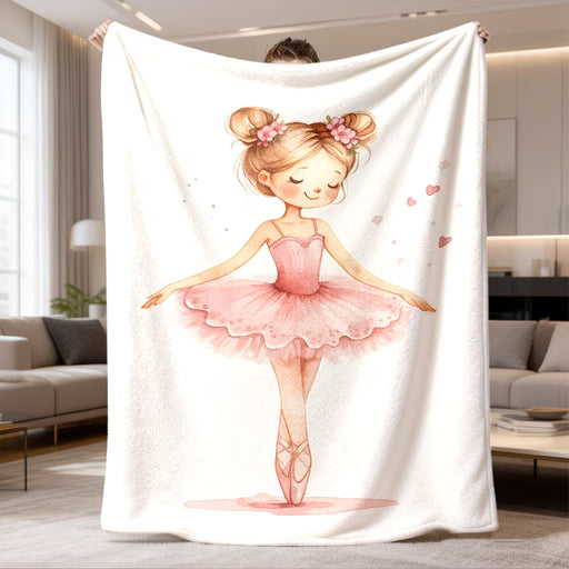 Ballerina Fleece Blanket