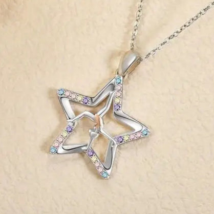 Gymnastics Star Necklace