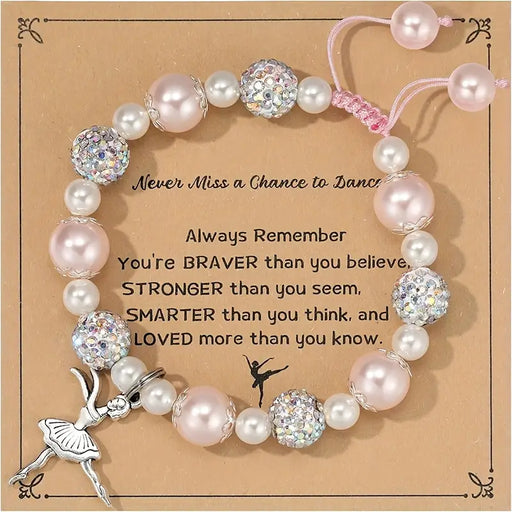 Ballet Beaded Bracelet