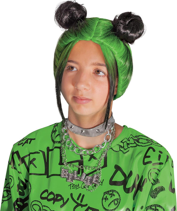 DISGUISE - Child's Billie Eilish Wig - NEW **
