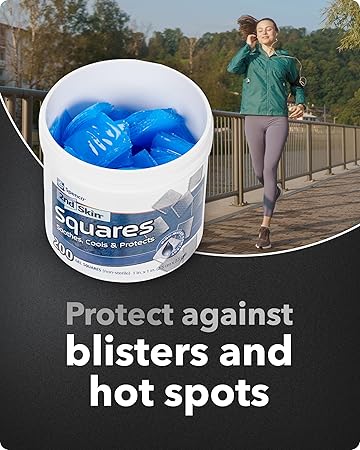 Spenco 2nd Skin Gel Squares Soothing Protection and Bacterial Barrier - 10/pk