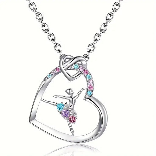 Ballet Heart Necklace