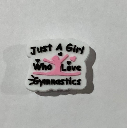 Jibbitz Just a Girl Who Loves Gymnastics