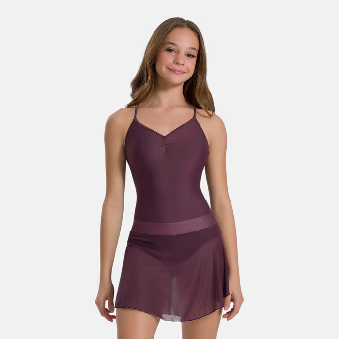 SoDanca - Adult Nara Pull On Skirt - Hot Chocolate