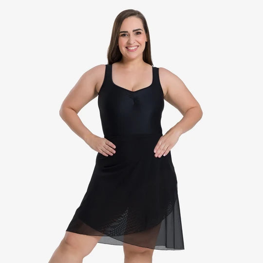 SoDanca - Adult Curvy Naarah Skirt - Black