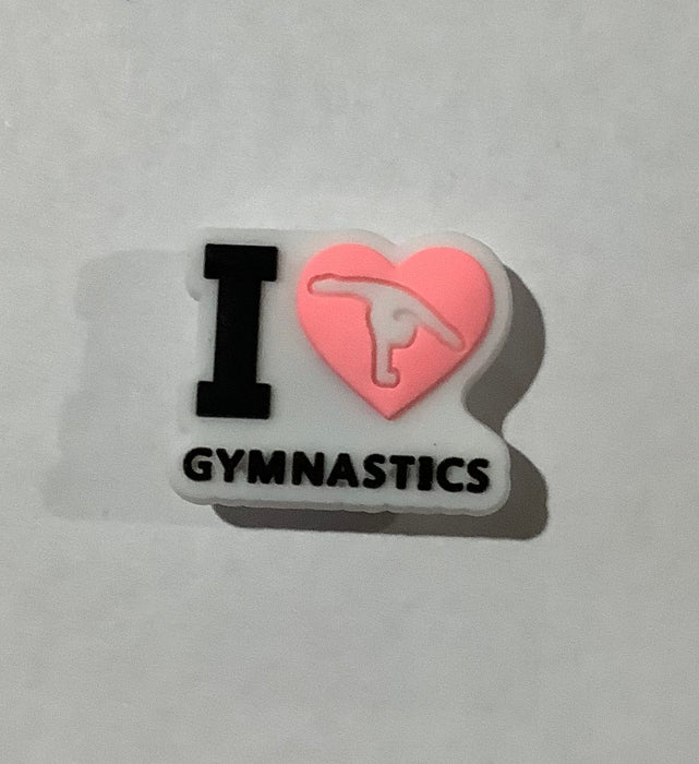 Jibbitz Gymnastics Pink Heart
