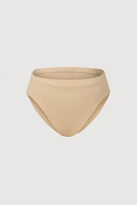 Bloch - Child's Zaniah High Waist Brief - Light Sand