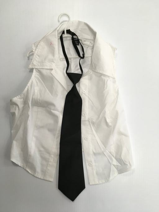 Adult Small Sleeveless Shirt and Tie - Costume - NEW **