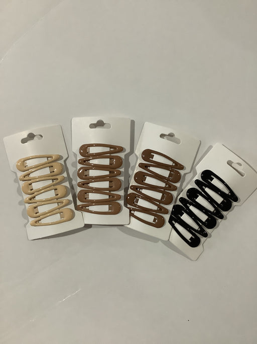 Snap Clips - 6/pack - assorted colors