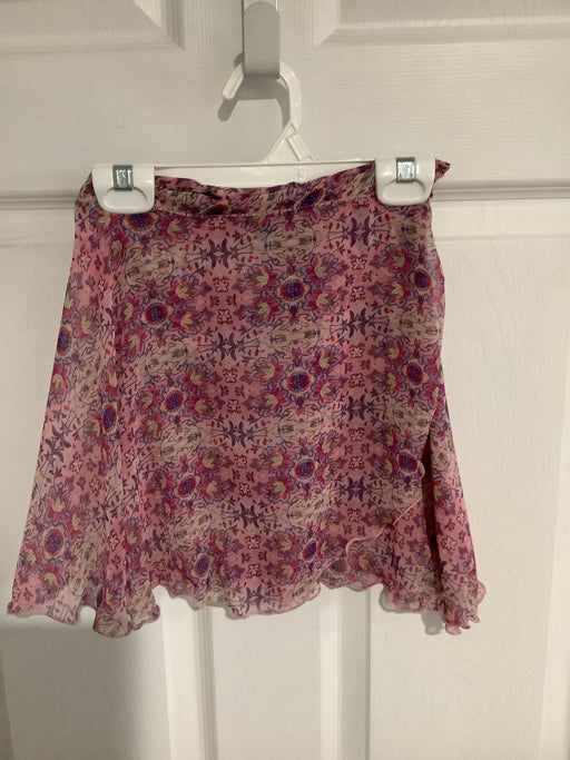 Adult Wrap Skirt - Pink Floral